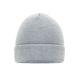 Knitted Cap-Lichtgrijs-melange