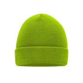 Knitted Cap-Lime