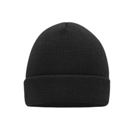Knitted Cap-Zwart