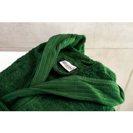 Klassieke badjas - katoen - 420 g/m² - capuchon