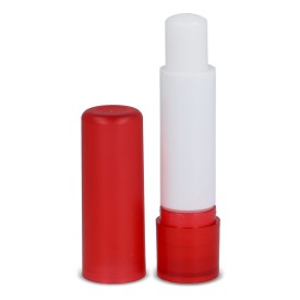 Klassieke lippenbalsemstick gerecycled materiaal-Frosted rood