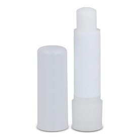 Klassieke lippenbalsemstick gerecycled materiaal-Frosted wit