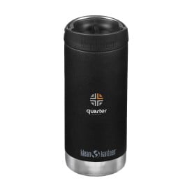 Klean Kanteen TK Wide Recycled Insulated Mug 355 ml-Zwart