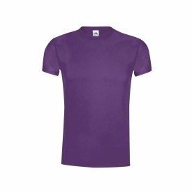 Kleuren T-Shirt Volwassene Original T-Donker paars