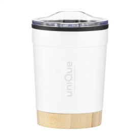 Kobe Bamboo RCS Recycled Steel 350 ml koffiebeker-Wit