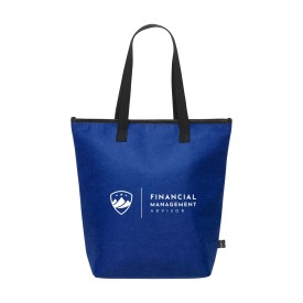 Koeltas 15 L - rPET - schouderband-Blauw