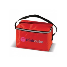 Koeltas 2 L - polyester - schouderband-Rood