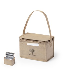 Koeltas 4.7 L - gelamineerd papier recycled - schouderband