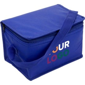 Koeltas voor 6 blikjes - non-woven - schouderband