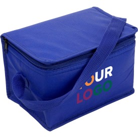 Koeltas voor 6 blikjes - non-woven - schouderband