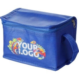 Koeltas voor 6 blikjes - non-woven - schouderband