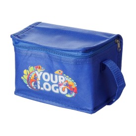 Koeltas voor 6 blikjes - non-woven - schouderband