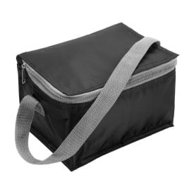 Koeltas voor 6 blikjes - polyester - schouderband