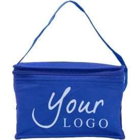 Koeltas voor 6 blikjes - non-woven - schouderband