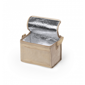 Koeltas 4.7 L - gelamineerd papier recycled - schouderband