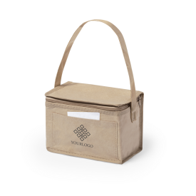 Koeltas 4.7 L - gelamineerd papier recycled - schouderband