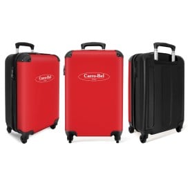 Koffer met logo-Rood