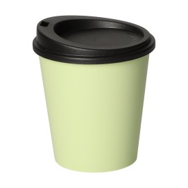 Koffiebeker met deksel 0,2 ltr.-Gregarious green