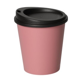Koffiebeker met deksel 0,2 ltr.-Sophisticated red