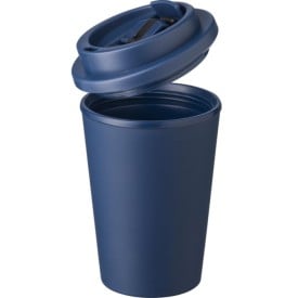 Koffiebeker to go 350 ml - PP - afsluitbaar met schroefdeksel