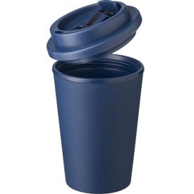 Koffiebeker to go 350 ml - PP - afsluitbaar met schroefdeksel