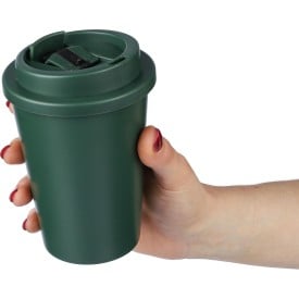 Koffiebeker to go 350 ml - PP - afsluitbaar met schroefdeksel