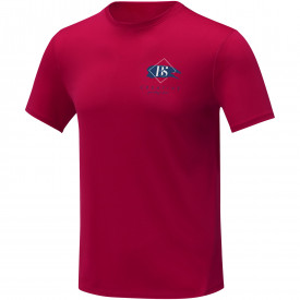 Kratos cool fit heren T-shirt met korte mouwen-Rood