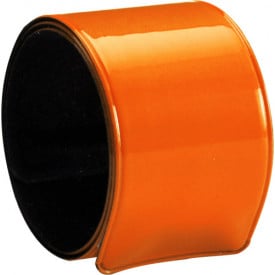 Krinkel armband-Oranje-Zonder opdruk