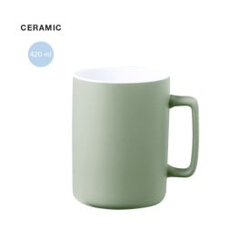 Kubaya mok 420ml - keramiek - gekleurd met matte afwerking
