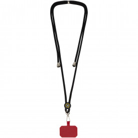 Kubi lanyard voor telefoon-Rood