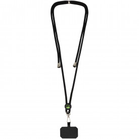 Kubi lanyard voor telefoon-Zwart