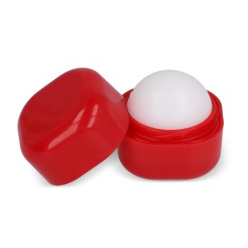 Kubieke lippenbalsem gerecycled ABS-Rood