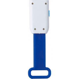 Kunststof fietslampje met 4 LED lampjes-Blauw