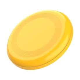 Kunststof frisbee 22 cm.-Geel