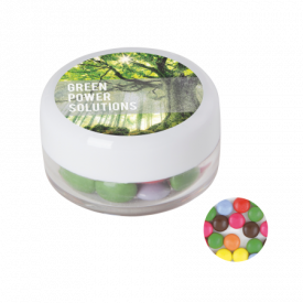 Rond potje met Choco Carletties full colour