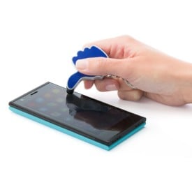 Duimpje sleutelhanger - ABS - met stylus - met ledlampje