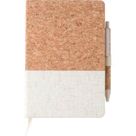 Kurk en linnen notitieboek met pen Kenzo