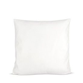 Kussenhoes van pluche & kussen 40x40 cm, sublimatiedruk-Ecru