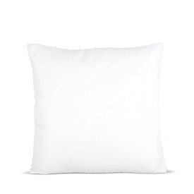 Kussenhoes van twill & kussen 40x40 cm, sublimatiedruk-Wit