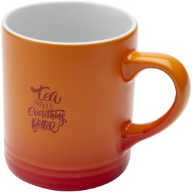 Laguna 330 ml mok van keramiek-Oranje