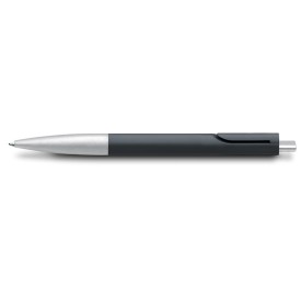 LAMY Noto balpen - kunststof - zwarte, blauwe inkt - metalen punt en drukknop - geschenkverpakking