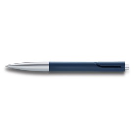 LAMY Noto balpen - kunststof - zwarte, blauwe inkt - metalen punt en drukknop - geschenkverpakking