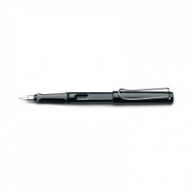 LAMY Safari vulpen - kunststof en metaal - blauwe inkt - metalen clip - geschenkverpakking