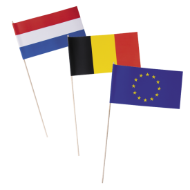 Landenvlaggetjes - papier-N.v.t.