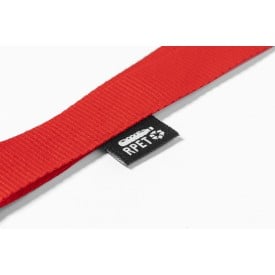 Lanyard Loriet - rPET polyester - 300D - metalen draaihaak - rPET label