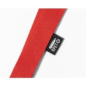 Lanyard Loriet - rPET polyester - 300D - metalen draaihaak - rPET label