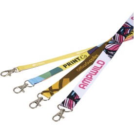 Lanyard met 2 zijden sublimatie voorzien van haak en veiligheidssluiting