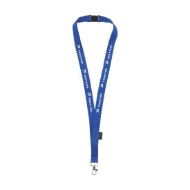 Lanyard Safety GRS RPET 2 cm keycord-Blauw