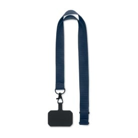 Lanyard telefoonhouder-Blauw
