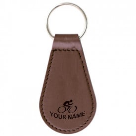 Erik sleutelhanger - leer - 7 cm